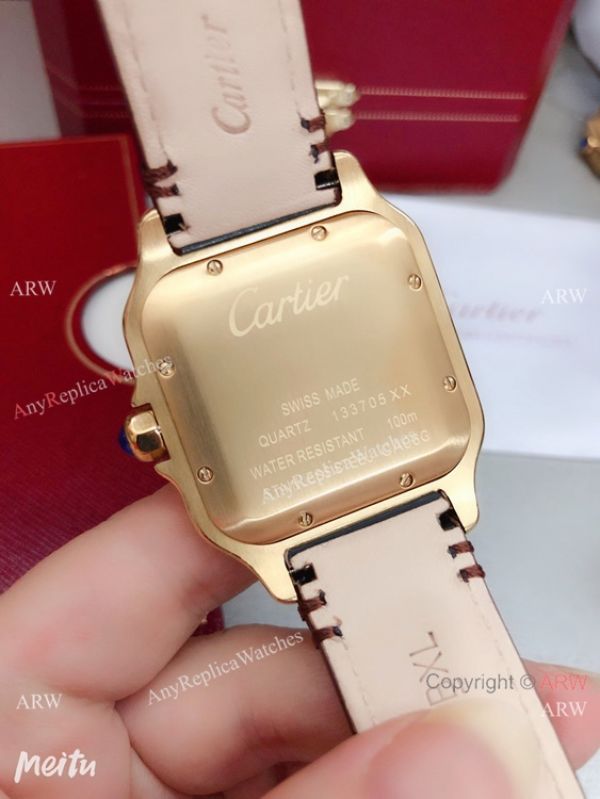 2019 Replica Cartier Santos de Lovers Watch Blue Leather Strap 2019 Replica Cartier Santos de Lovers Watch Blue Leather Strap