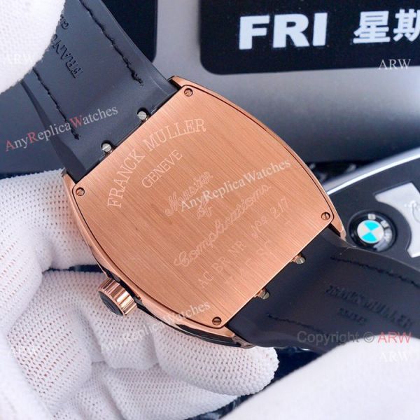 Best Replica Franck Muller Vanguard Yachting v45 Watches Rose Gold Dial Best Replica Franck Muller Vanguard Yachting v45 Watches Rose Gold Dial