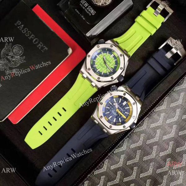 Replica Audemars Piguet Royal Oak Offshore Diver Watches Green Dial Replica Audemars Piguet Royal Oak Offshore Diver Watches Green Dial