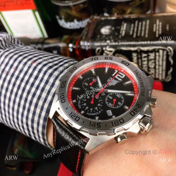 Clone Tag Heuer F1 Formula 1 Chronograph 41mm Watches Red Inner Clone Tag Heuer F1 Formula 1 Chronograph 41mm Watches Red Inner
