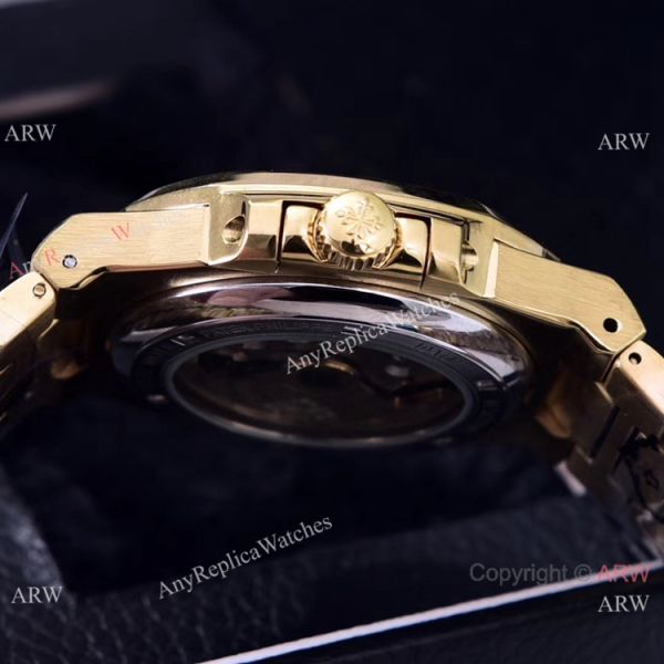 Clone Patek Philippe Nautilus Gold Tattoo Wrist Malachite Green Dial Clone Patek Philippe Nautilus Gold Tattoo Wrist Malachite Green Dial